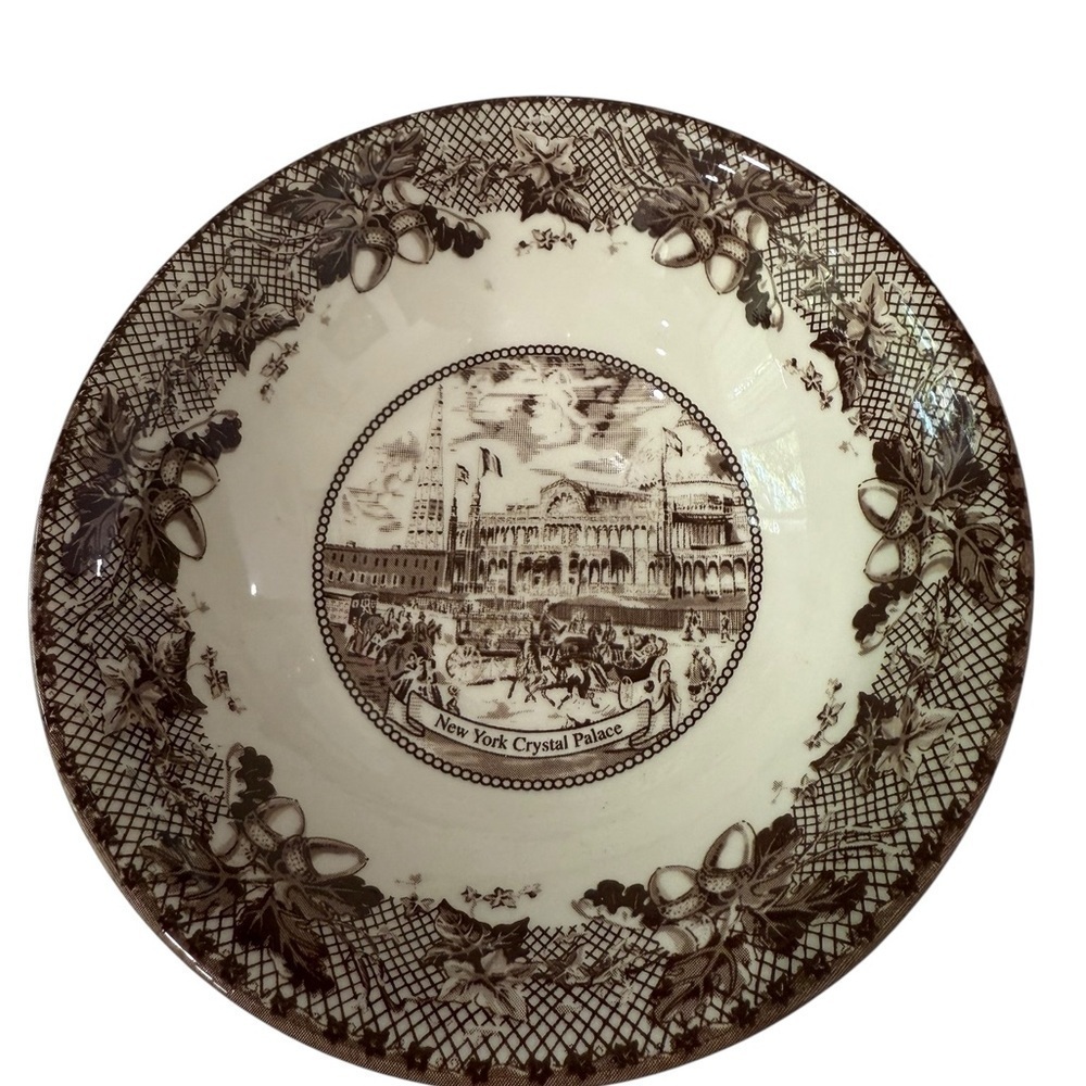 Johnson Bros Historic America II New York Crystal Palace 6 3/4 inches England